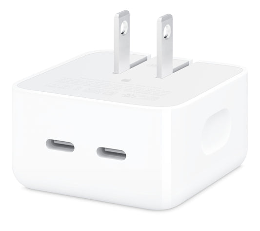 Apple USB-C + C 35w Power Adapter Marque :  Apple